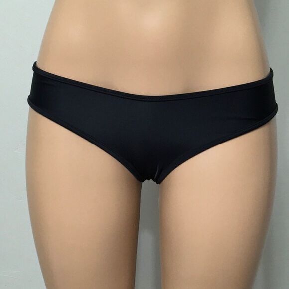 Fabletics black bikini bottoms. Runs big. NWT - Picture 5 of 7